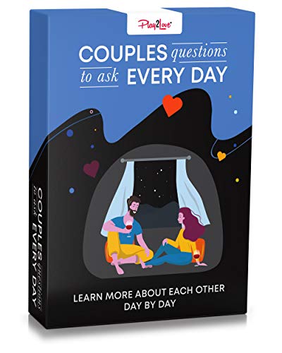 Couples Games – Questions for Couples to Ask Every Day, Couples Games, Couple Games for Game Night, Card Games for Couples, Couples Card Games, Couples Gifts – 110 Conversation Cards for Couples