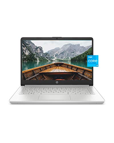 HP 14 Laptop, 11th Gen Intel Core i3-1115G4, 4 GB RAM, 128 GB SSD Storage, 14-inch Full HD Display, Windows 10 in S Mode, Long Battery Life, Fast-Charge, Thin & Light Design (14-dq2020nr, 2021)