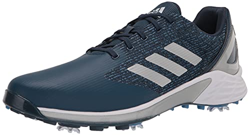 adidas Men’s ZG21 Motion Primegreen Golf Shoes, Crew Navy/Footwear White/Focus Blue, 8.5