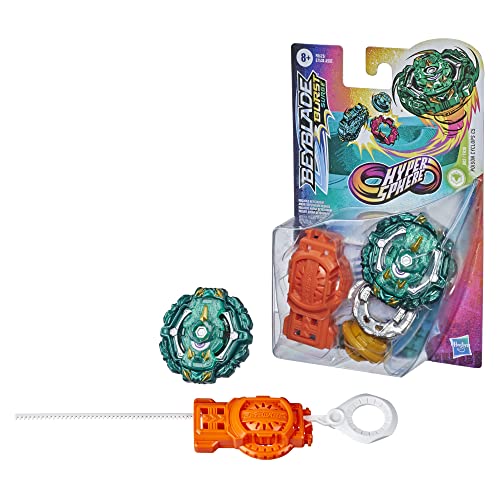 BEYBLADE Burst Rise Hypersphere Poison Cyclops C5 Starter Pack — Defense Type Battling Game Top and Launcher, Toys Ages 8 and Up
