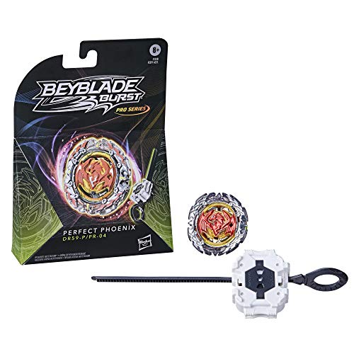 BEYBLADE Burst Pro Series Perfect Phoenix Spinning Top Starter Pack — Defense Type Battling Game Top with Launcher Toy