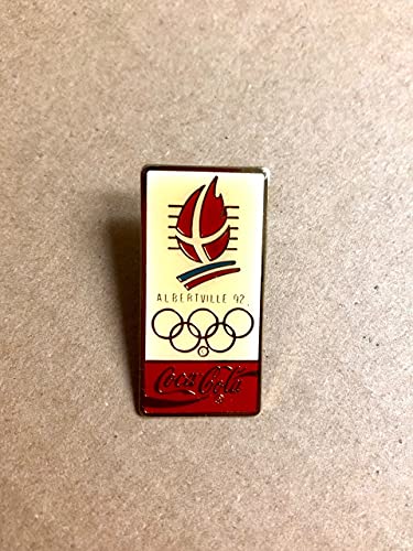 Coca-Cola 1992 Albertville Olympic enamel pin