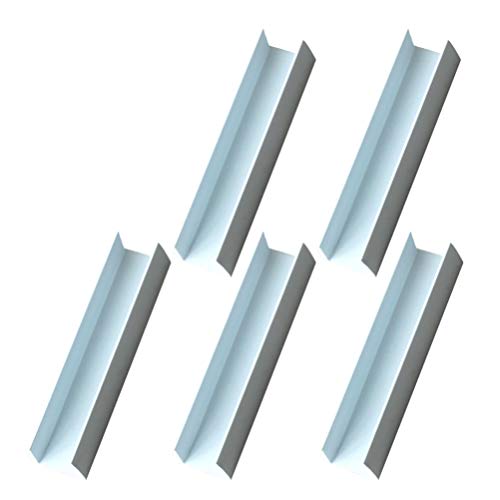 Balacoo Fence Reinforcement Groove- 5PCS Durable Practical U Shape Portable Reinforcement Groove Fittings Accessory for Pet Gate Stairs Dog Gate Doorways