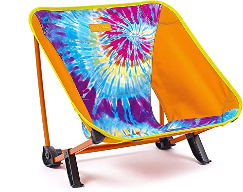 Helinox Incline Festival Chair Adjustable Outdoor Folding Chair for Events, Tie Dye