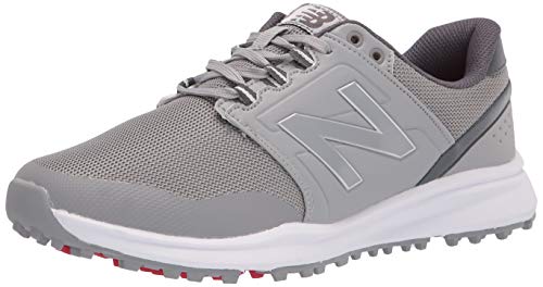 New Balance Men’s Breeze v2 Golf Shoe, Grey, 10.5