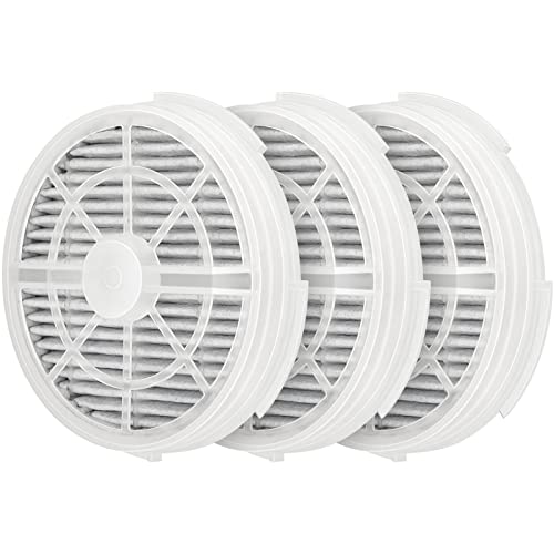 GL2103 / 900S True HEPA Filter Replacement Compatible with RIGOGLIOSO and JINPUS GL-2103 Air Purifier and LTLKY 900S Air Purifier, 2-in-1 True HEPA Filters and Activated Carbon Filters (3-Pack)