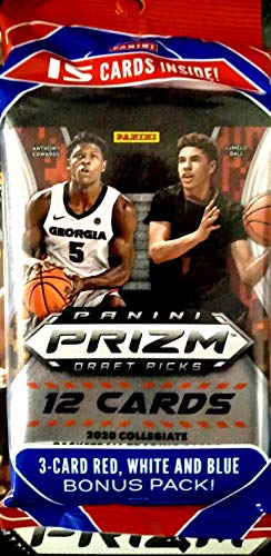 2020/21 Panini Prizm Draft Picks Basketball CELLO pack (15 cards/pack)