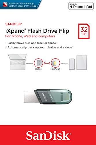 SanDisk 32GB iXpand USB Flash Drive Flip SDIX90N-032G | The Storepaperoomates Retail Market - Fast Affordable Shopping