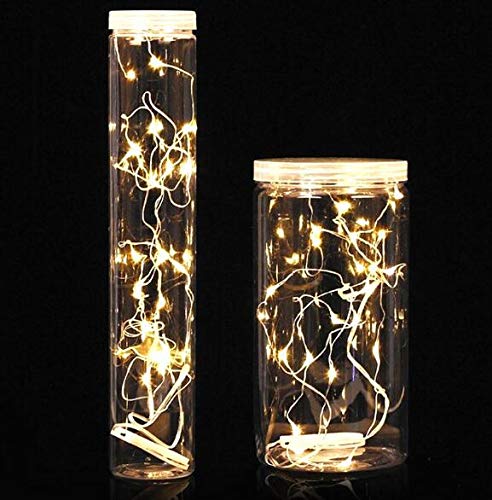Uzergifts 12 Packs LED Fairy Lights CR2032 Battery Operated String Wire Christmas Light,3.3Ft(1 Meters) 10 LED Firefly Starry Moon Lights for Birthday Wedding Party Bedroom Patio(Warm White) (3.3) | The Storepaperoomates Retail Market - Fast Affordable Shopping