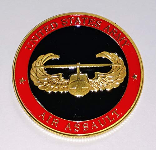 Army Air Assault Military Challenge Art Coin