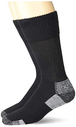 Dr. Scholl’s Men’s Advanced Relief Blisterguard – 2 & 3 Pair Packs Sock, Black, 7 12 US