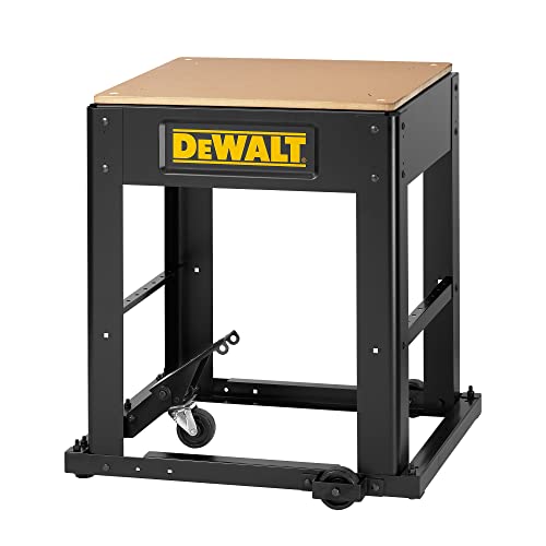 DEWALT Planer Stand, 24” x 22” x 30”, Mobile Base with Foot Pedals (DW7350)