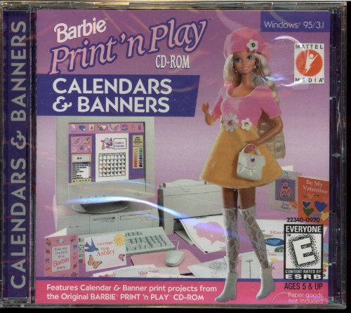 Barbie Print ‘n Play Calendars & Banners