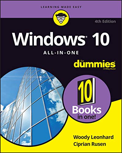 Windows 10 All-in-One For Dummies,, 4th Edition (For Dummies (Computer/Tech))