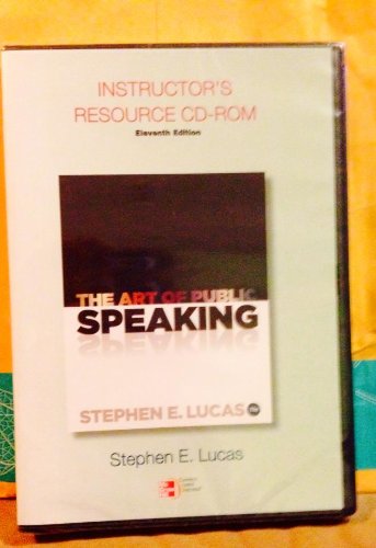 Instructor’s Resource CD-ROM for The Art of Speaking