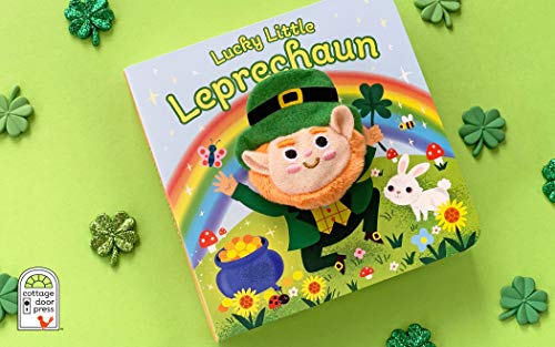 Happy Leprechaun Finger Puppet Plush St. Patrick’s Day Board Book Ages 0-4 (Finger Puppet Board Book) | The Storepaperoomates Retail Market - Fast Affordable Shopping