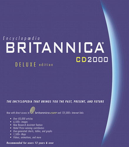 Encyclopedia Britannica 2000 Deluxe
