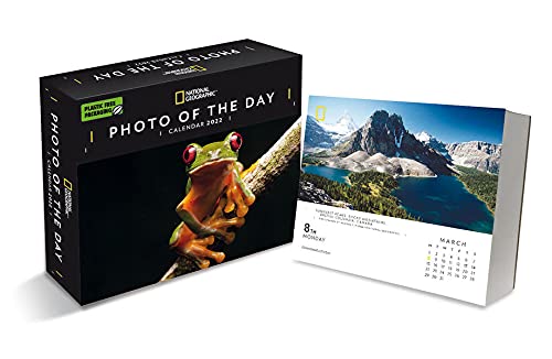 2022 Photo of the Day By National Geographic – Boxed Page-A-Day Calendar By Carousel Calendars