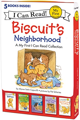 Biscuit’s Neighborhood: 5 Fun-Filled Stories in 1 Box! (My First I Can Read)