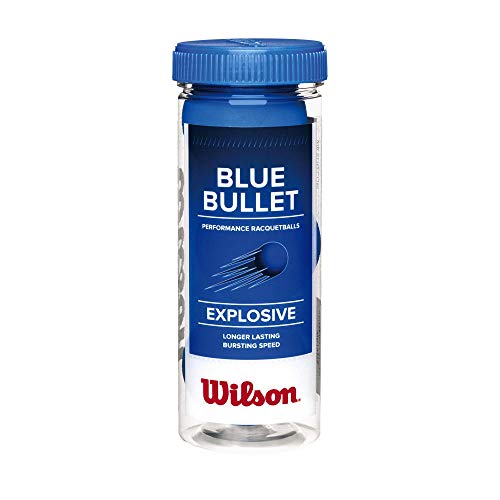 Wilson Blue Bullet Racket balls “3 Balls per Can” | The Storepaperoomates Retail Market - Fast Affordable Shopping
