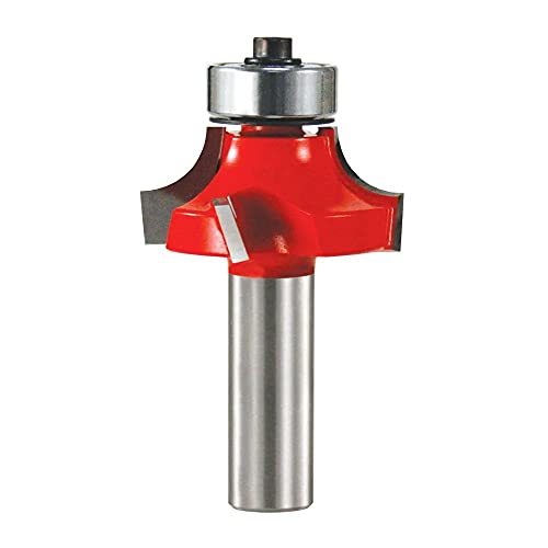 Freud 34-124: 3/8″ Radius Rounding Over Bit with 1/2″ shank, 2-5/8″ overall length