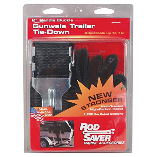 Rod Saver 2″ x 13′ Paddle Buckle Gunwale Tie-Down