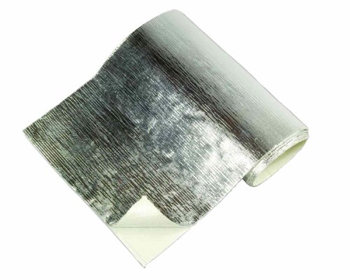 Thermo-Tec 13575 Adhesive Backed Aluminized Heat Barrier, 12″ x 24″