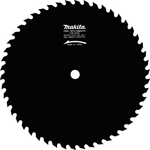 Makita 792116-2 16-5/16-Inch 50 Tooth ATB High Speed Steel Combination Saw Blade with 1-Inch Arbor , Black