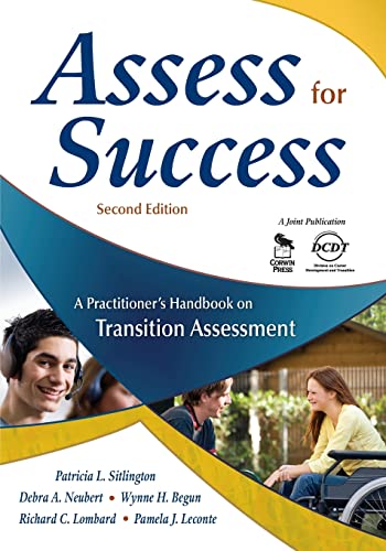 Assess for Success: A Practitioner’s Handbook on Transition Assessment
