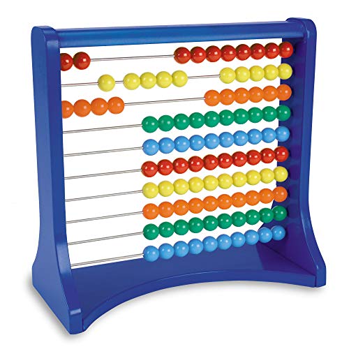 Learning Resources Ten-Row Abacus, Early Math Skills, Addition/Subtraction, Abacus, Abacus for Kids, Math Toys, Ages 5+