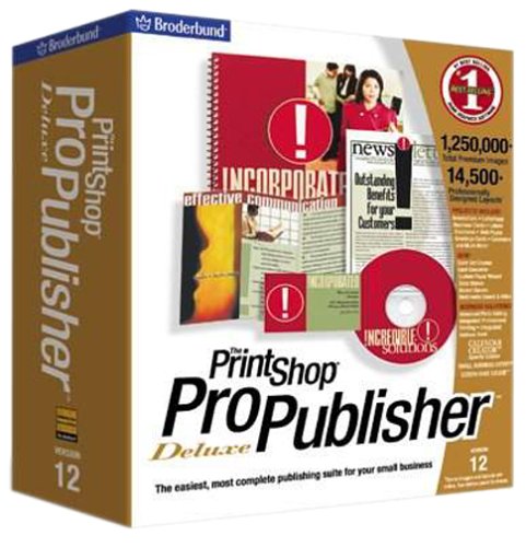 The Print Shop Pro Publisher Deluxe 12.0