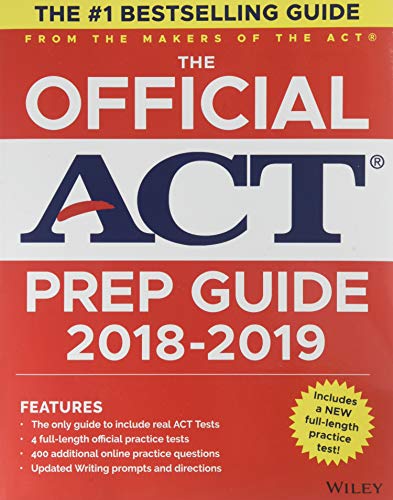 The Official ACT Prep Guide, 2018-19 Edition (Book + Bonus Online Content)