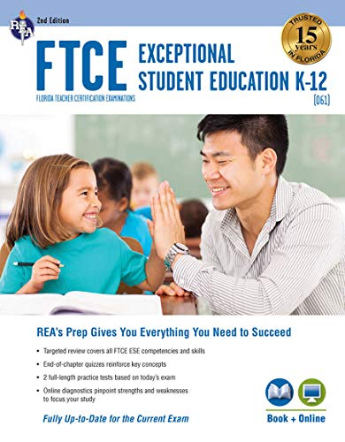 FTCE Exceptional Student Education K-12 (061) Book + Online 2e (FTCE Teacher Certification Test Prep)