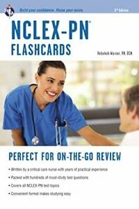 NCLEX-PN Flashcard Book (Nursing Test Prep)