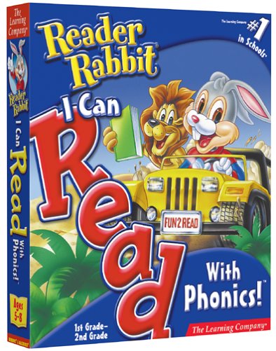 Reader Rabbit I Can Read With Phonics 1st and 2nd Grade
