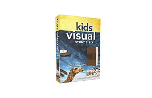 NIV, Kids’ Visual Study Bible, Leathersoft, Bronze, Full Color Interior: Explore the Story of the Bible—People, Places, and History | The Storepaperoomates Retail Market - Fast Affordable Shopping