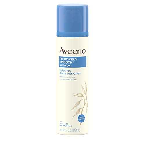 Aveeno – Active Naturals Positively Smooth Shave Gel with Natural Soy – 7 oz.