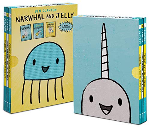 Narwhal and Jelly Box Set (Paperback Books 1, 2, 3, AND Poster) (A Narwhal and Jelly Book)