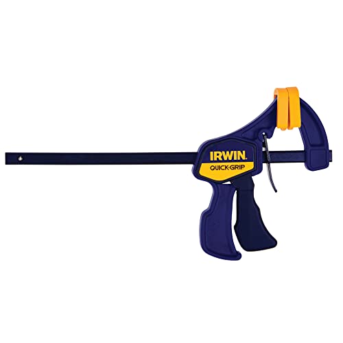 IRWIN QUICK-GRIP Bar Clamp, One-Handed, Mini, 6-Inch (1964742)