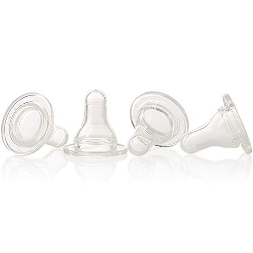 Evenflo Classic Fast Flow Silicone Nipples 4 ea, Clear