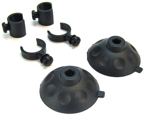 Fluval Suction Cups, (4) 4×12 mm and clips, (8) 4×14 mm (03, 04 and 05 Series)