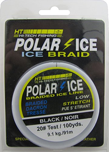 HT IL-1020 Polar No. 20 Ice Braided Line, 100-Yard