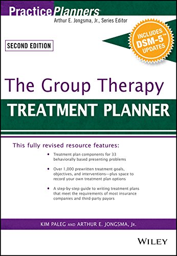 The Group Therapy Treatment Planner, with DSM-5 Updates (PracticePlanners)