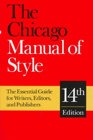 The Chicago Manual of Style: The Essential Guide for Writers, Editors, and Publishers (14th Edition) | The Storepaperoomates Retail Market - Fast Affordable Shopping