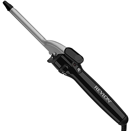 Revlon Perfect Heat Triple Ceramic Curling Iron | For Silky Smooth Spiral Curls (1/2 in)