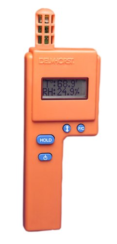 Delmhorst HT-3000 Thermo-hygrometer Orange