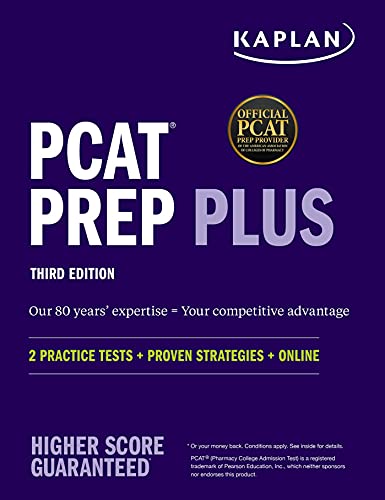 PCAT Prep Plus: 2 Practice Tests + Proven Strategies + Online (Kaplan Test Prep)