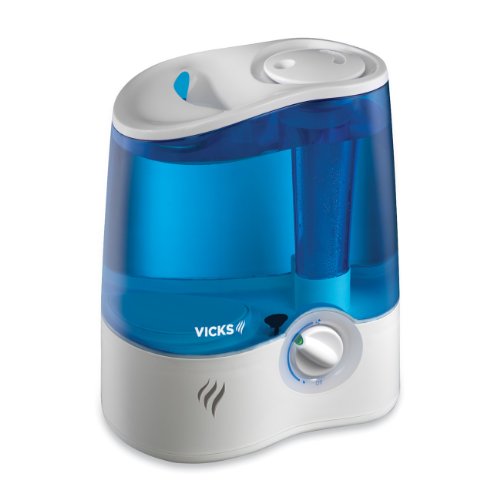 Vicks Ultrasonic Humidifier Cool Mist Humidifier to Help Relieve Cold and Flu Symptoms