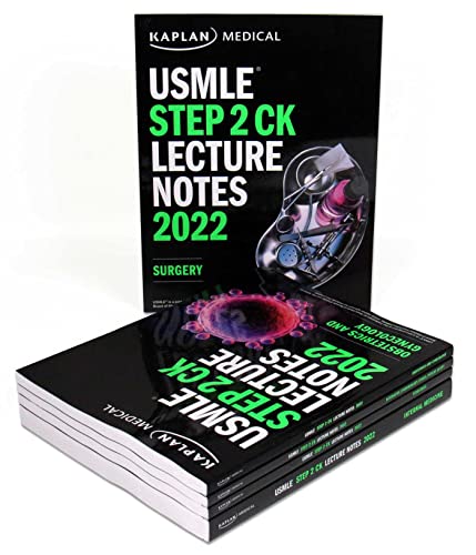 USMLE Step 2 CK Lecture Notes 2022: 5-book set (Kaplan Test Prep)