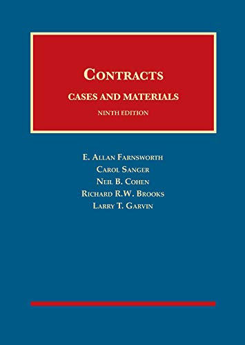 Cases and Materials on Contracts (University Casebook Series)